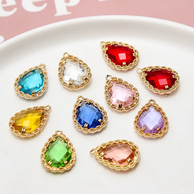 1-шт-ювелирные-аксессуары-«сделай-сам»-медная-окантовка-с-когтями-кружево-капля-воды-стеклянный-кристалл-кулон-серьги-ожерелье-материал-подвески-ручной-работы