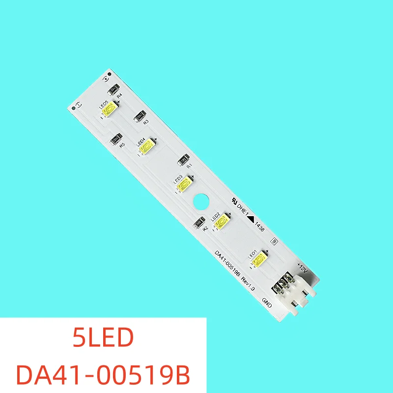 

5lamps New Refrigeration Lighting LED Strip For Samsung Refrigeration DA41-00519B DA41-00519A Fridge LED LAMP Freezer Parts