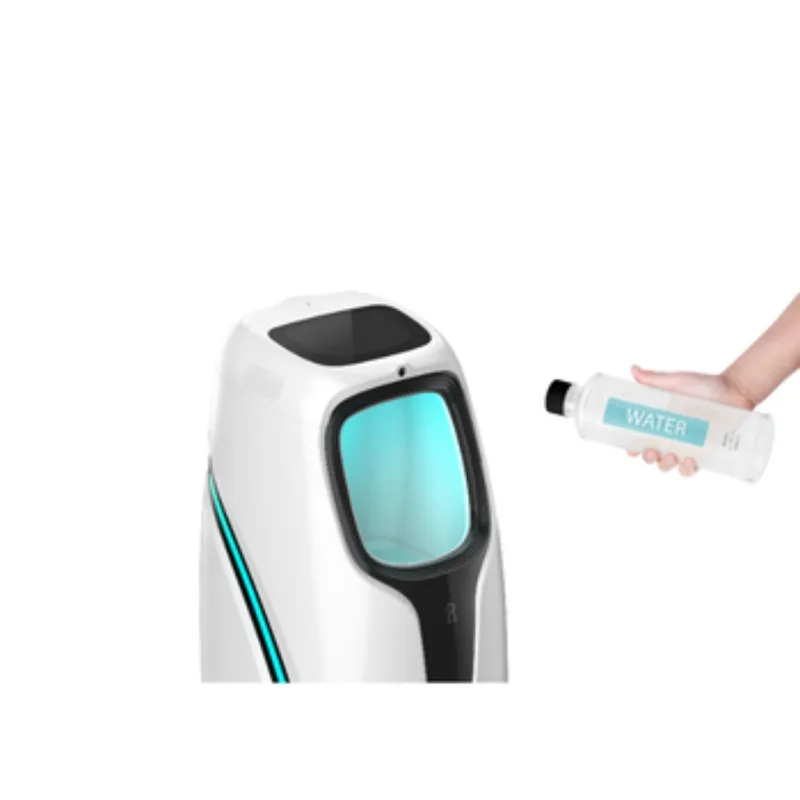 Meal Food Self Drive Delivery by Robot Track Restaurant Outdoor for Hotel