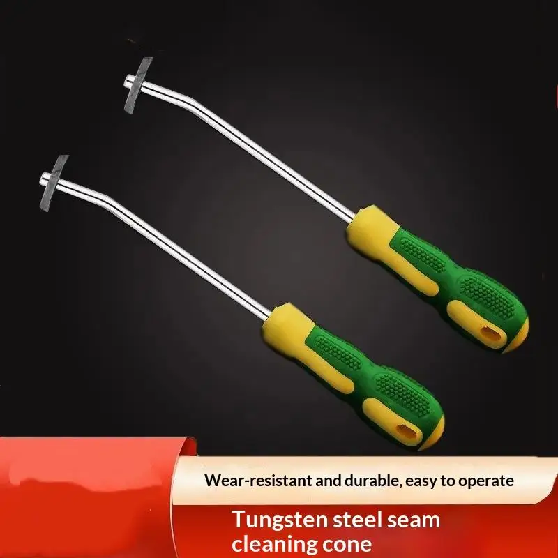 Replaceable Ceramic Tile Grout Remover Tungsten Steel Gap Cleaner Bit For Floor Wall Seam Cleaning Hand Tool
