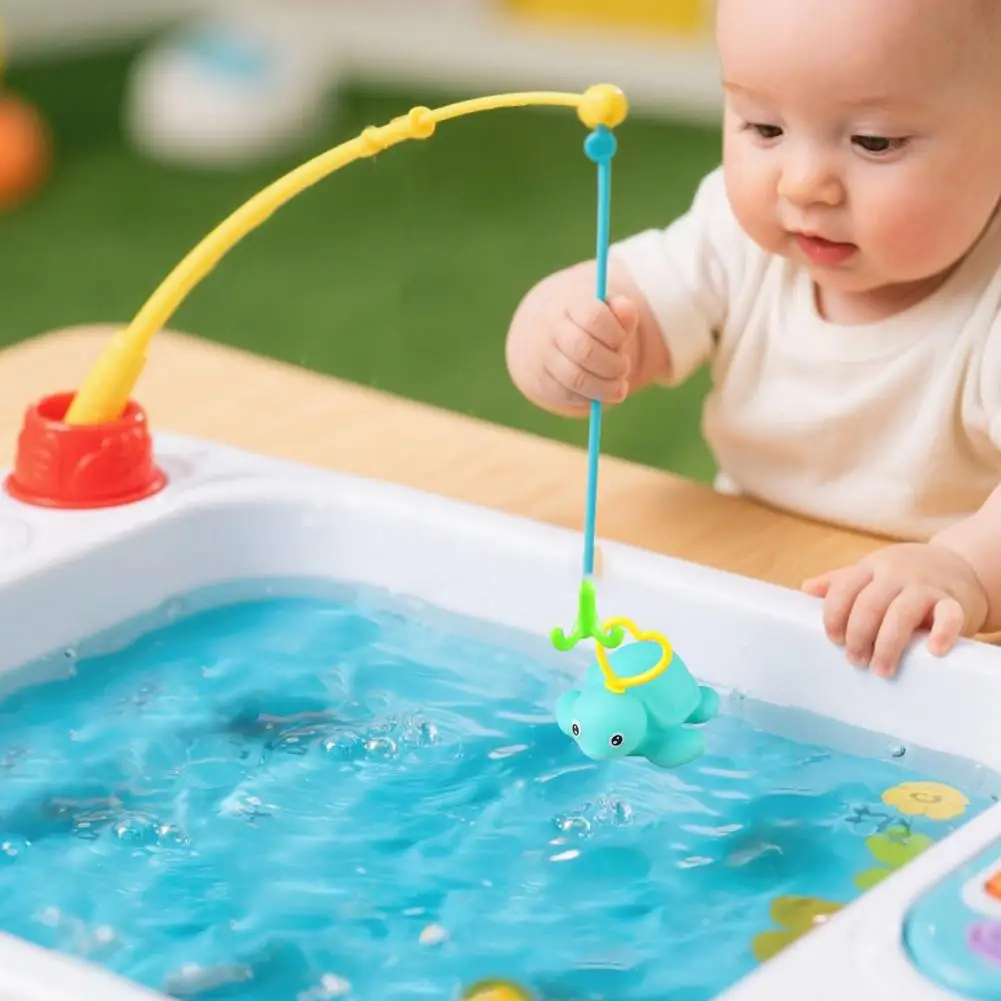 Juguete de pesca de pato seguro para niños, 20 piezas, juguetes de pesca de pato para niños, divertidos juegos flotantes para playa, piscina, juguetes para baño interior y exterior
