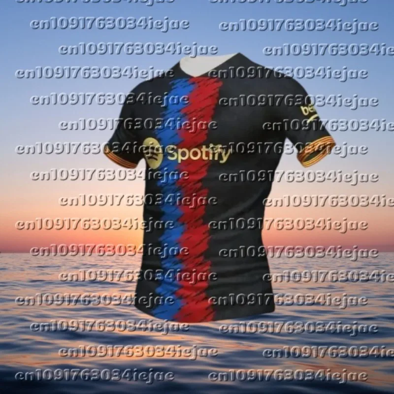 

MOTO Summer Barcelona Edition Football Jersey Men Women's Comfortable Breathable Quick Drying Motorcycle Training T-shirts