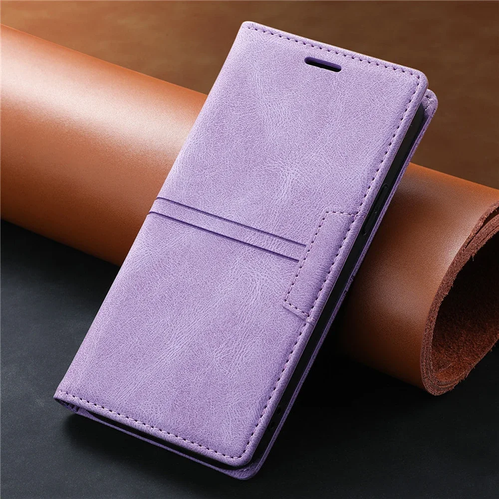 Capa de livro de couro magnética, capa para Xiaomi Redmi Note 12 Pro Plus 13 5G, Note12 Turbo 11S 11E 12S 12R Pro Poco X6