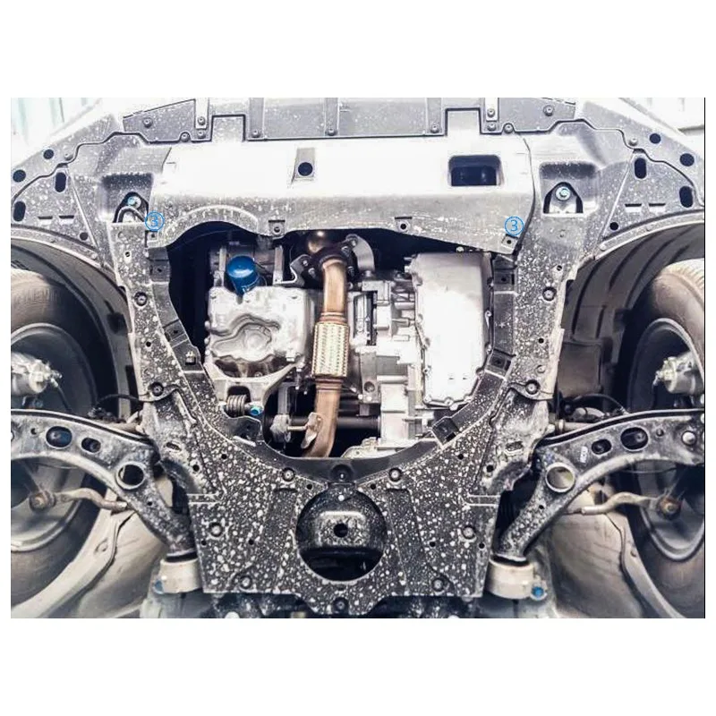 لهوندا CRV 2022-2024 1.5T 2.0L سبيكة تحت المحرك الحرس لوحة سبلاش درع الطين الحاجز غطاء قطعة من نسيج حامي