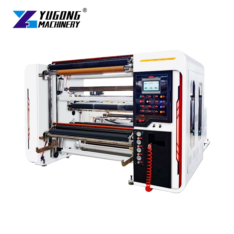 Slitting Rewinding Machine Paper Cutter Automatic Guillotine Industrial Trimmer For Cardboard Sheet Cutting Customized hot sale