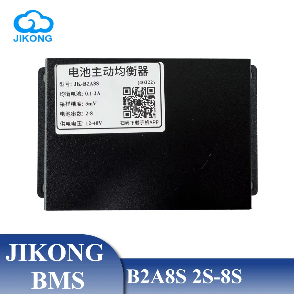 JIKONG BMS JK B2A8S Smart Active Equalizer BT APP 2A Balance Current 3S 4S 5S 6S 7S 12V 24V Li-ion LiFePo4 LTO Voltage Balancer