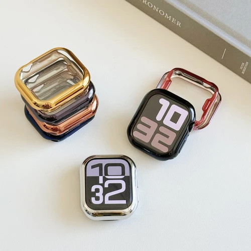 Imagen 2 del producto Protector de pantalla para Apple Watch 38mm 41mm 44mm 40mm 45mm 46mm 42mm TPU funda suave para iWatch Series 11 10 9 8 7 SE 6 5 4 3