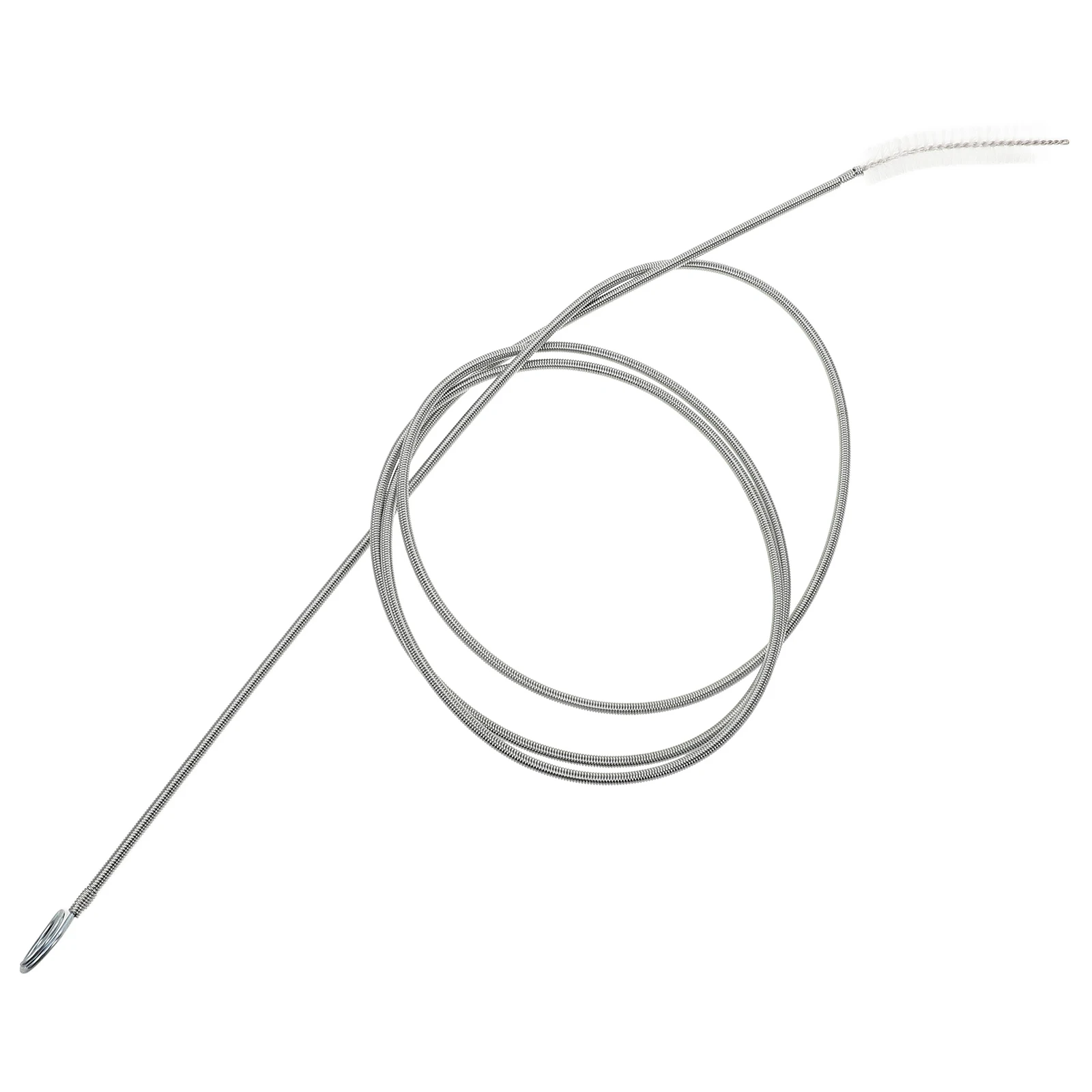 

Tube Line Cleaning Tool Flexible Drain Cleaner Brush Nylon Alloy Fridge Drainage Pipe Car Sunroof Refrigerator Drain Brush Fish