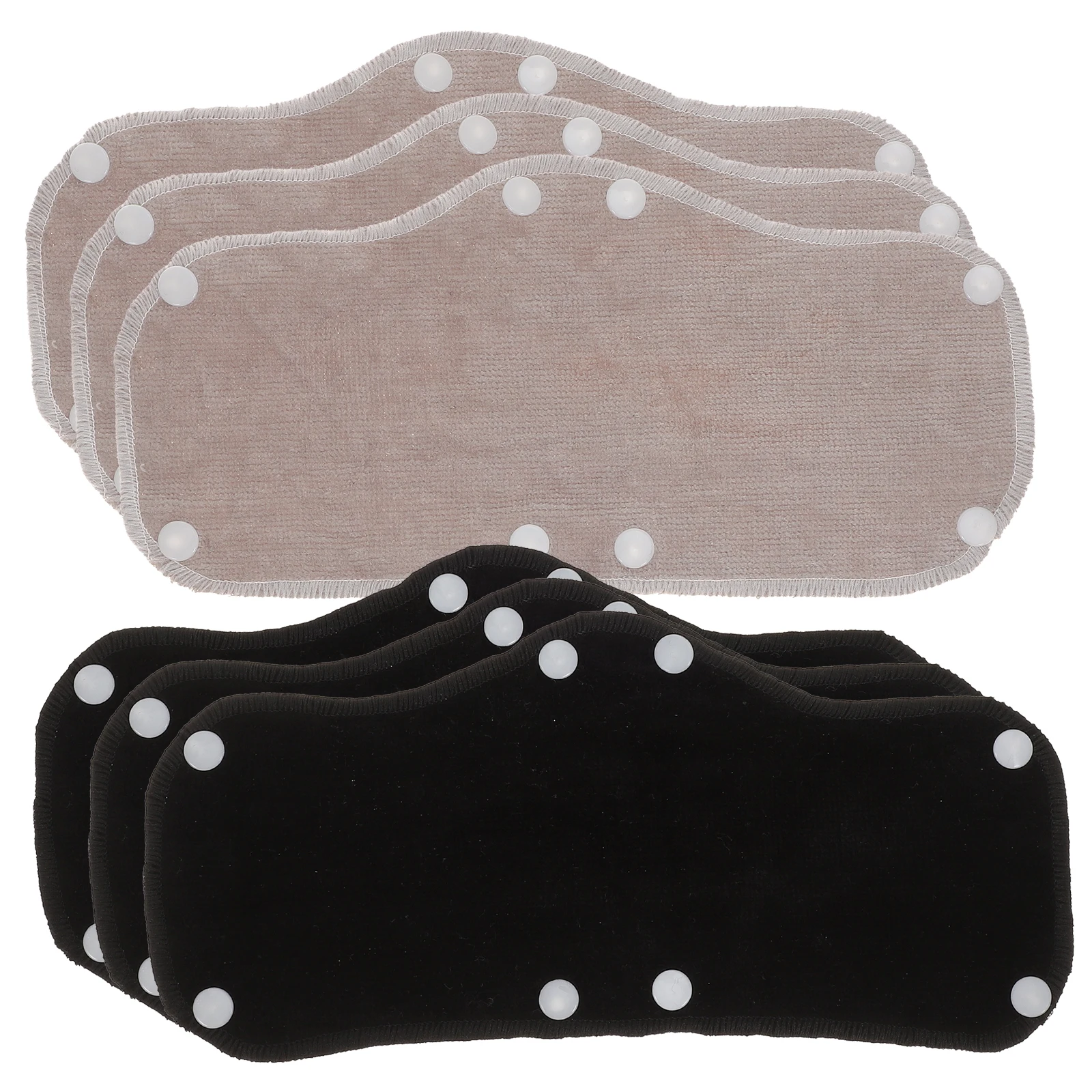 

6pcs Hard Hat Sweatbands Breathable Fabric Cooling Working Washable Safety Sweat Proof Bands for Worker