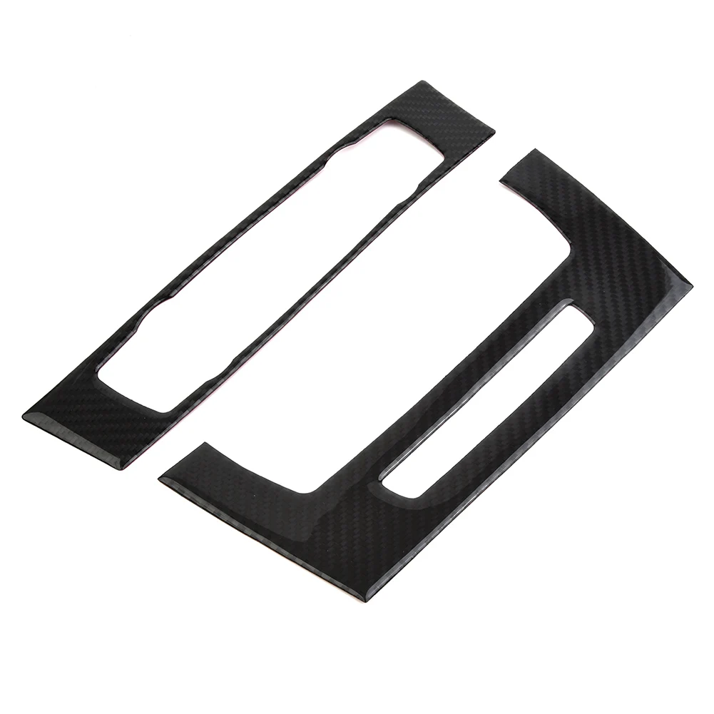 تثبيت لوحة CD لتكييف الهواء من ألياف الكربون لمظهر حديث وأنيق لسيارة BMW 3 Series E90 E92 E93 2005 12 #3