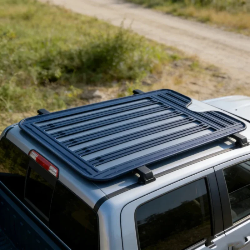 Aluminum Alloy Roof Rack Platform Cargo Basket with 28 Inch  Bar for  150 2010+