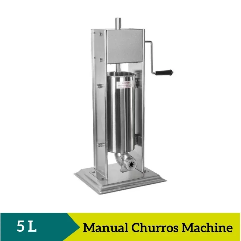 Manual Spanish Churros Making Machine 5L Kitchen Use Machine Churros Maker Machine Commercial Fritters Maker