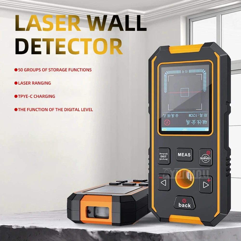 

NF-513 wall detector pipeline rebar metal positioning scanner dark wire detection in the wall