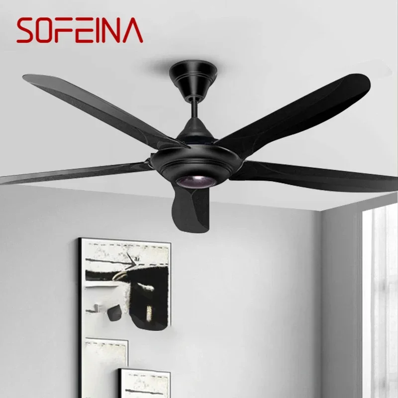 SOFEINA Nordic Without lights Ceiling Fan Modern Minima lism Living Room Bedroom Study Cafe Hotel