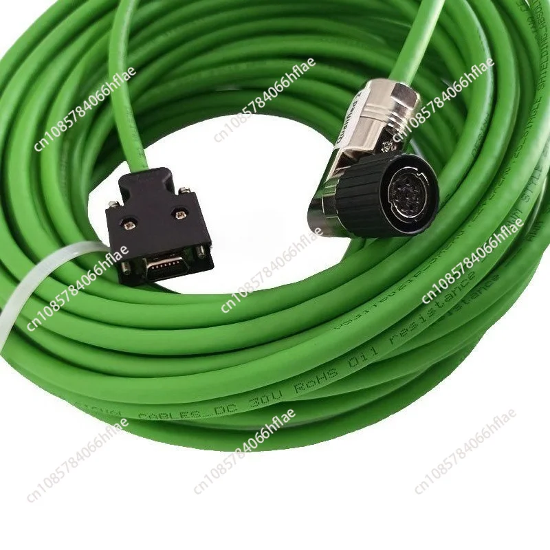 6FX3002-2DB10 Servo Encoder Signal Cable, High Inertia Motor Pre-assembled Connection Wire for Motion Control