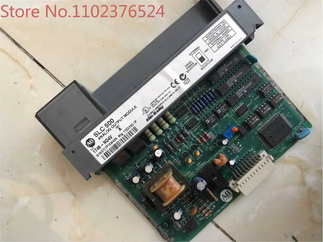 

New Original Allen-Bradley SLC 500 Analog Voltage Output Module 1746-NO4V 1746-OW16 1794-IE8 1746-NIO4V 1746-NO4I