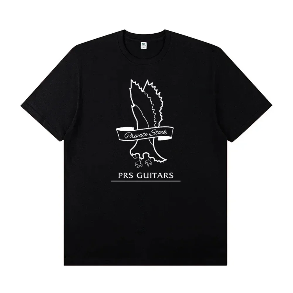 PRS E-Gitarren-Motiv Rundhals Rock T-Shirt Kurzarm Band-Sänger Gitarrist Übungs-T-Shirt Trendig – Detail 7