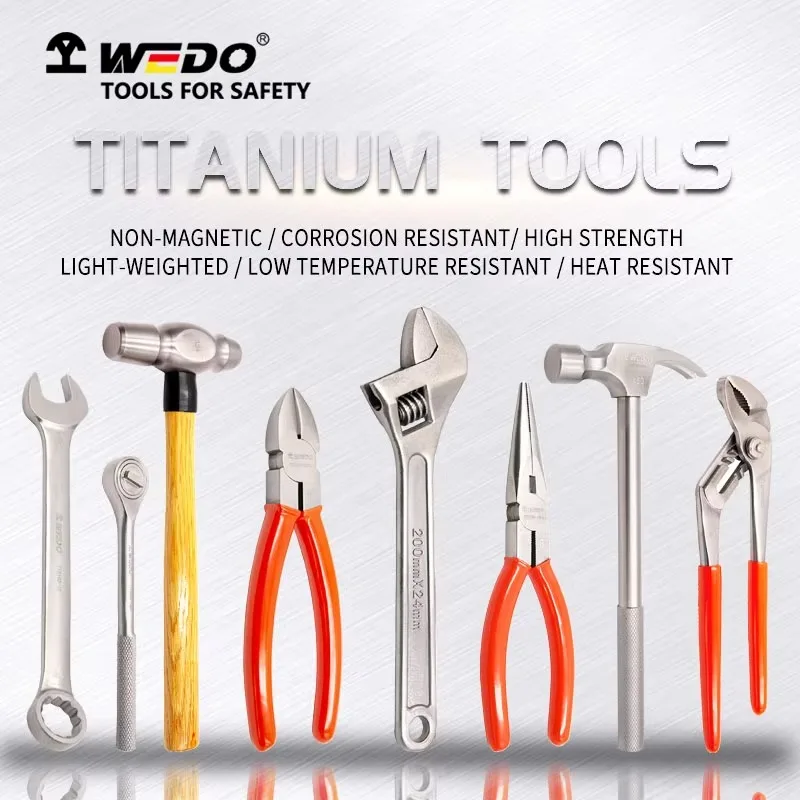 مفتاح ربط سداسي من التيتانيوم غير المغناطيسي المقاوم للتآكل #4