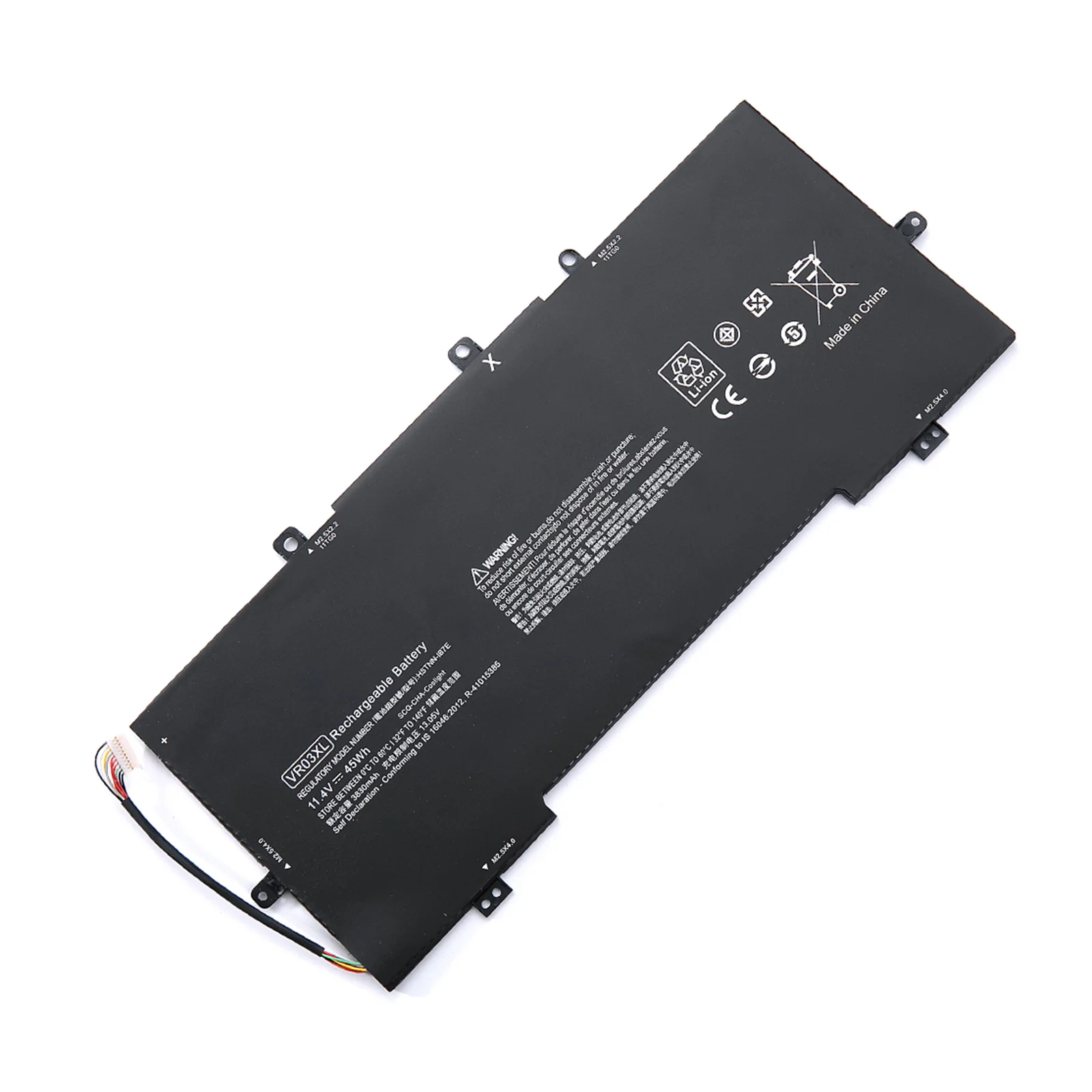 Hp envy 13-d051tu d056tu d025tu 13-d046tu TPN-C120 HSTNN-IB7E、11.4v 45wh vr03xl、2年間の保証