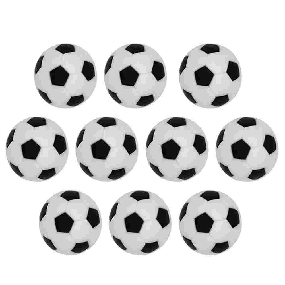 

10 PCS Table Soccer Tabletop Supply Resin Balls Football Replacement Foosball Accessory Creative Substitute