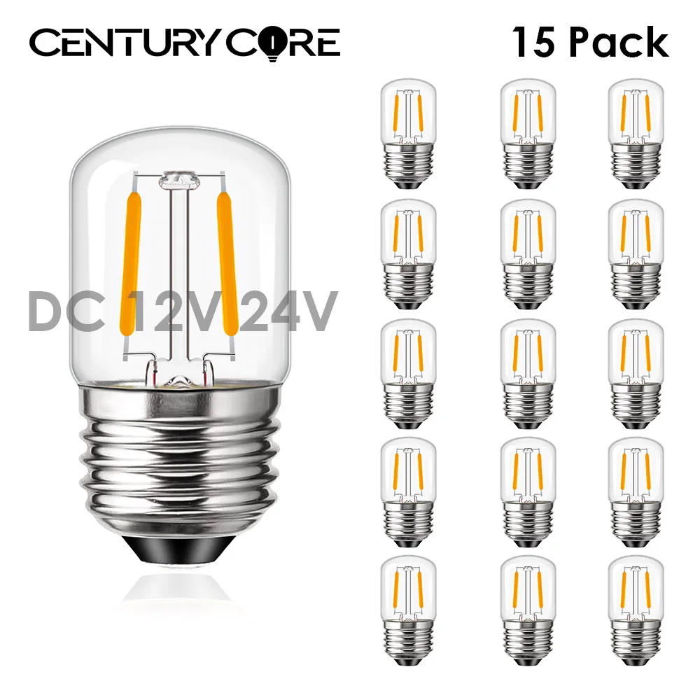 

Мини - трубка T28 Led Лампочка 12V 24V 1W Низкое напряжение Лампочка Теплый белый энергосберегающий автомобиль Крейсерский кемпинг Двор Солнечная лампа