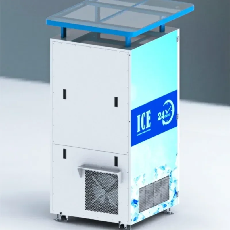 Hot Sale Ice Cube Vending Machine China OEM Smart Bagging System Small Water Vending Machine Factory Supply Cheap Price Automati
