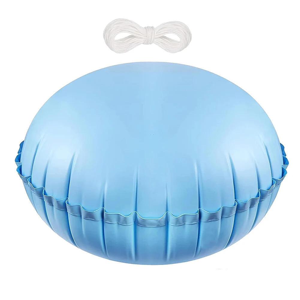 1pc Inflatable Pool Pillow For 110cm Pool Air Cushion Weather-Resistant Support Outdoor Furniture Protection Household Tools