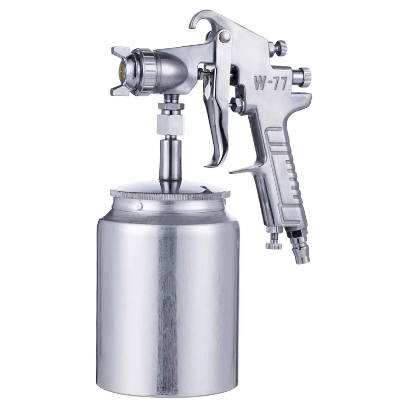 Sutu W77s Pistola de Pulverizador 2.5 3.0 mm Bico Pistola de Pintura Óleo Água à Base Tinta Pistola de ar Airbrush Alta Atomização