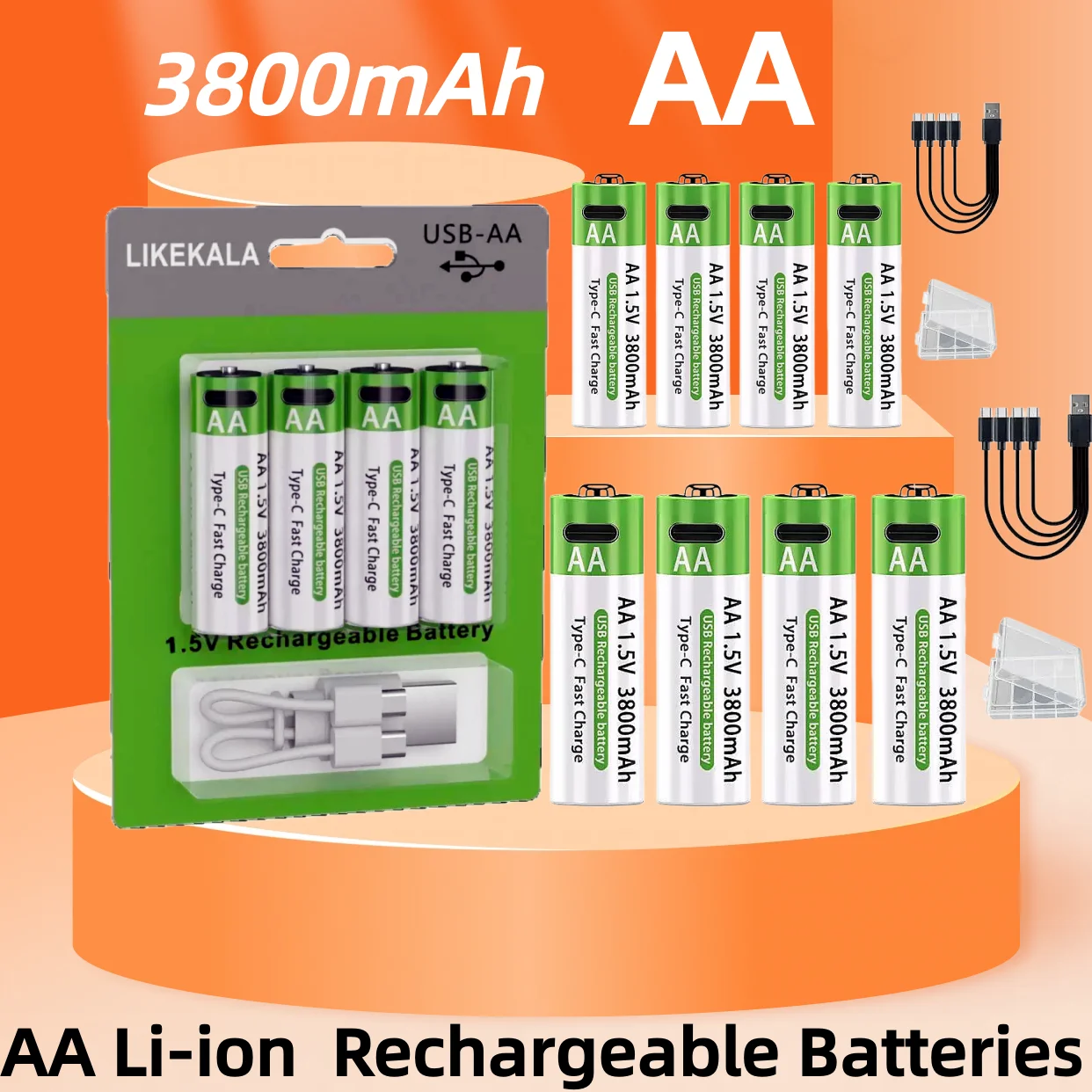 2026 Hot Li-Ion Aa …