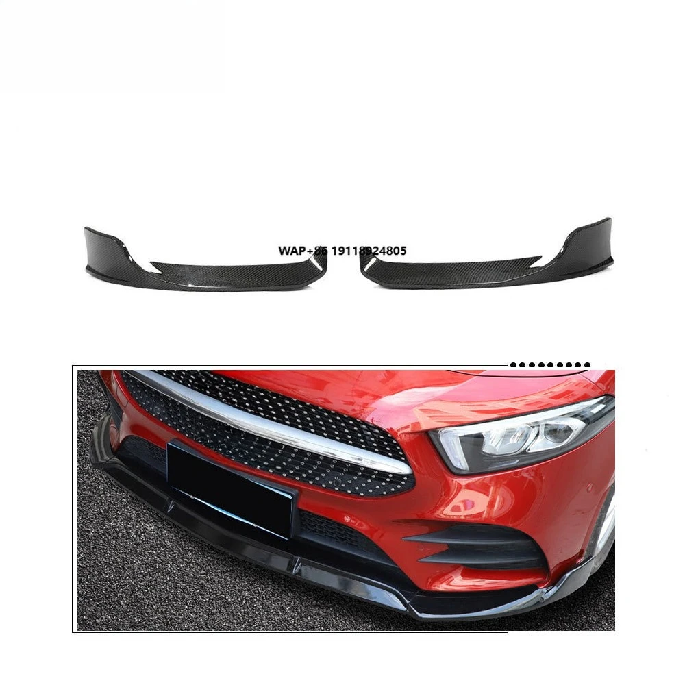 

Carbon Fiber Front Carbon Splitter for Benz a Class W177 V177 A200 A220 A250 2019-2021