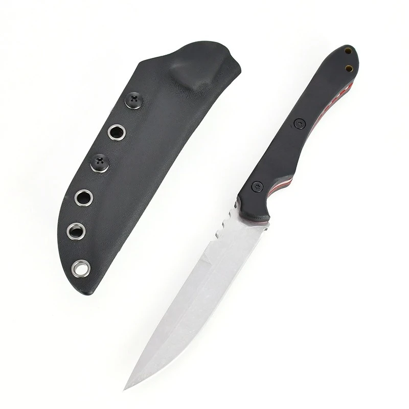 

High-hardness Integrated D2 Steel Portable Straight Knife with G10 Handle Multi-functional Outdoor Exploration Series Tools