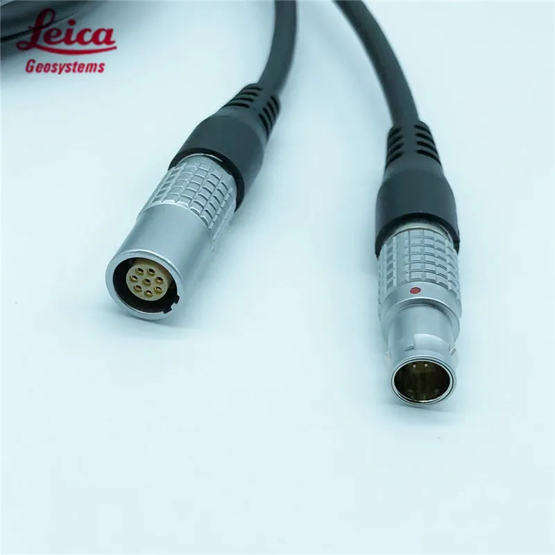 NEW Leica 796492 GEV264 Y Cable GNSS GPS RTK GS14/GS16 Connect External Radio GFU And GEB371 Battery Power  Data Cable