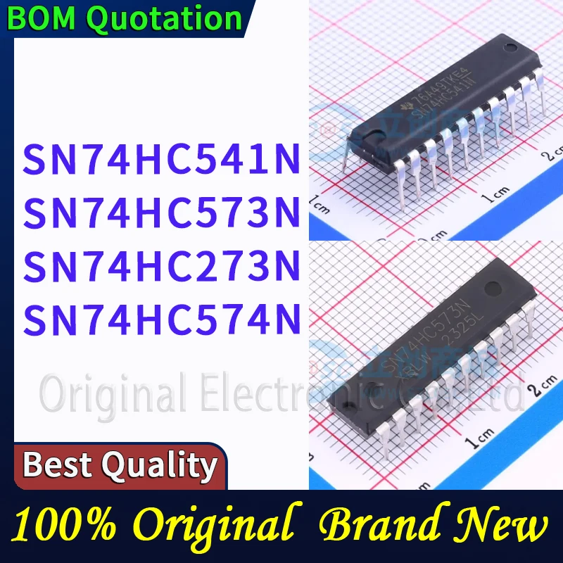 

5 шт./лот SN74HC541N SN74HC573N SN74HC273N SN74HC574N В наличии Оригинальные высококачественные компоненты