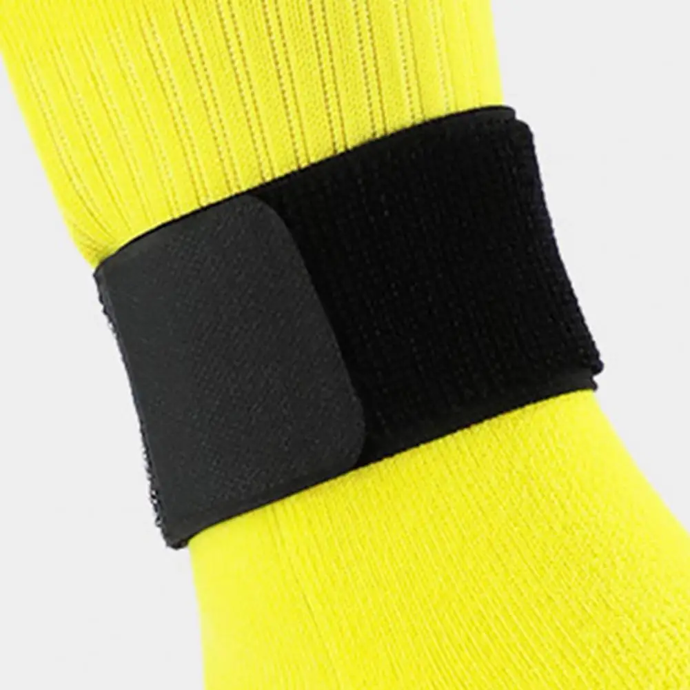 1 Pair Shin Guard Stays Good Elastic Stretchable Fixing Sports Shin Guard Fixed Bandage Tapes   Shin Guard Straps  for Soccer