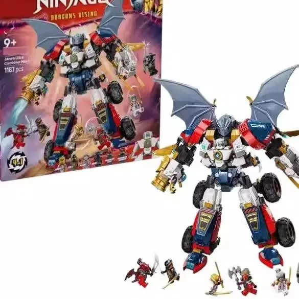 The Phantom Ninja series, high-tech modular mecha assembly building blocks