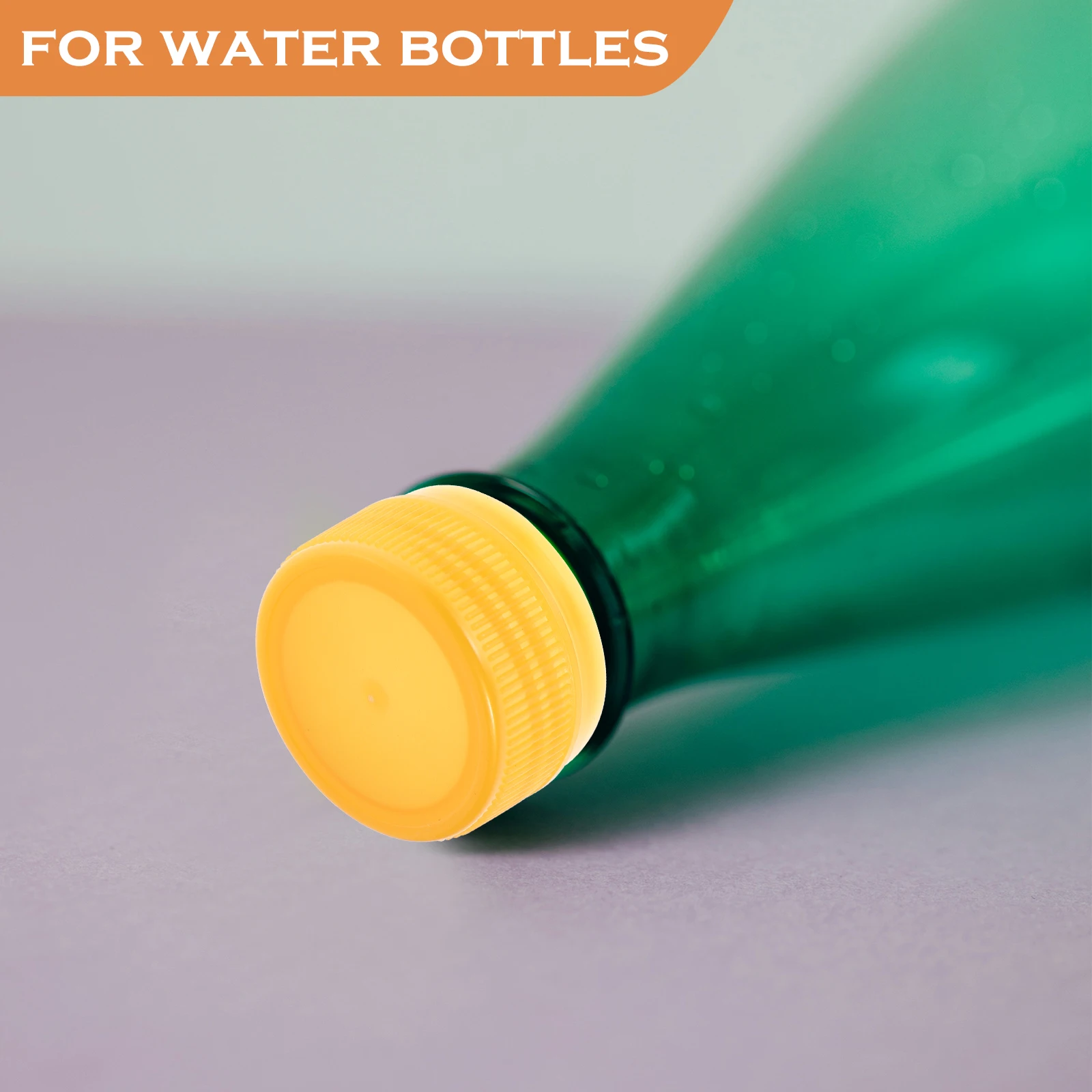 

100 Pcs Plastic Bottle Cap Bottles Caps for Diy Water Lids Pp Children's Crafts