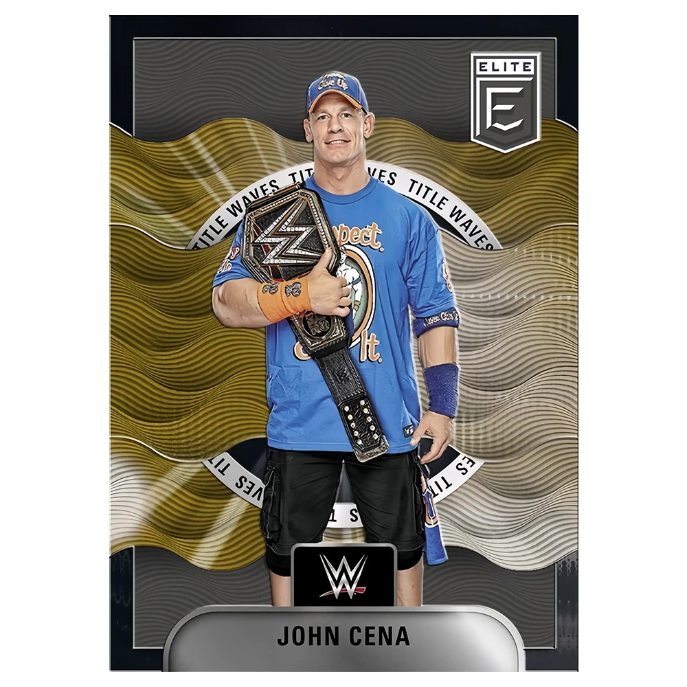 PANINI WWE DIY Waves BECKY LYNCH CHARLOTTE FLAIR JOHN CENA RANDY ORTON Laserowy Tęczowy Brokatowy Kolekcjonerski Domowy Karton