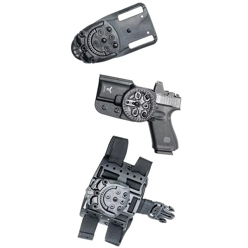 

3 Types Custom Tactical Tek-Mount Waist Clip Holsters Quick Connecting Mounting System for Knife Sheath Cover Equipment Tek-Lok