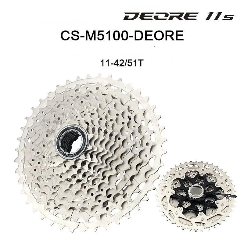 SHIMANO Deore CS 11V 10V 12V M4100/M5100/M6100/M7100 Cassette Sprocke Freewheel for Mountain Bike MTB CS-M5100/M4100/M6100