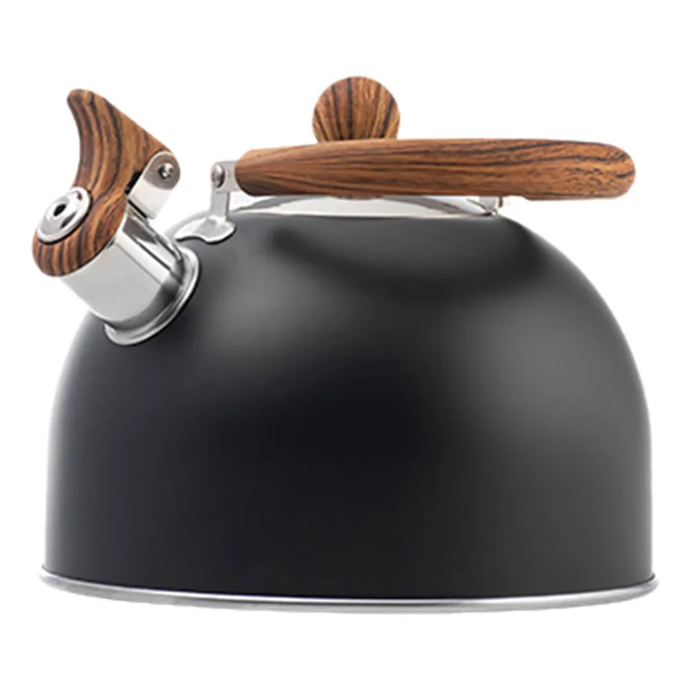 

Stainless Steel Sounding Kettle Boiling Pot Large Mouth Stove Top Tea Metal Pot Kettle For Home Kitchen Use