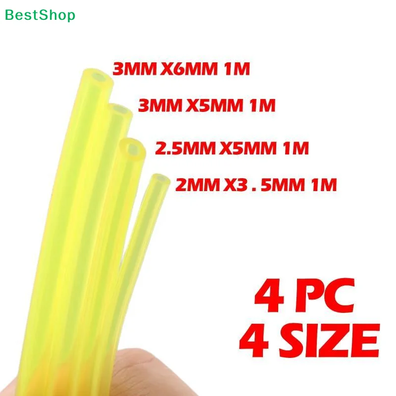 4PCS Petrol Fuel Gas Line Pipe Hoses Petrol Line For String Trimmer Chainsaw Saw Blower Grass Cutter Brushcutter Fitting - view 3