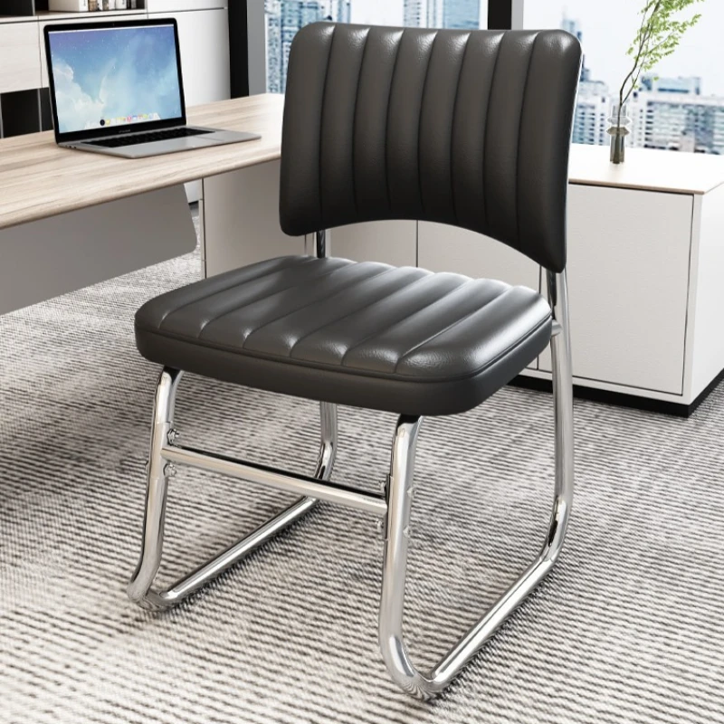 Comfort Long Sitting Computer Desk Chair Household Dorm University Student Backrest Seat Bedroom Mahjong Office Swivel Chair