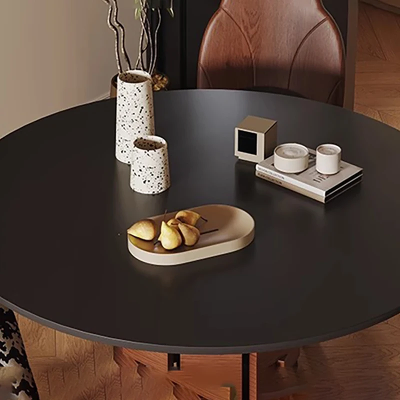&*Z Modern Nordic Dining Table Space SavingVintage Premium Aesthetic Dining Tables Glam Unique Comedores Living Room Furniture