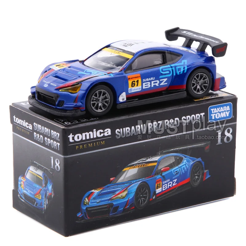 

TAKARA TOMY TOMICA PremiumTP18 Subaru BRZ Impreza 24 WRX STI Rally Sports Coupe Model,Racing Car Model Miniature Scale Kids Gift