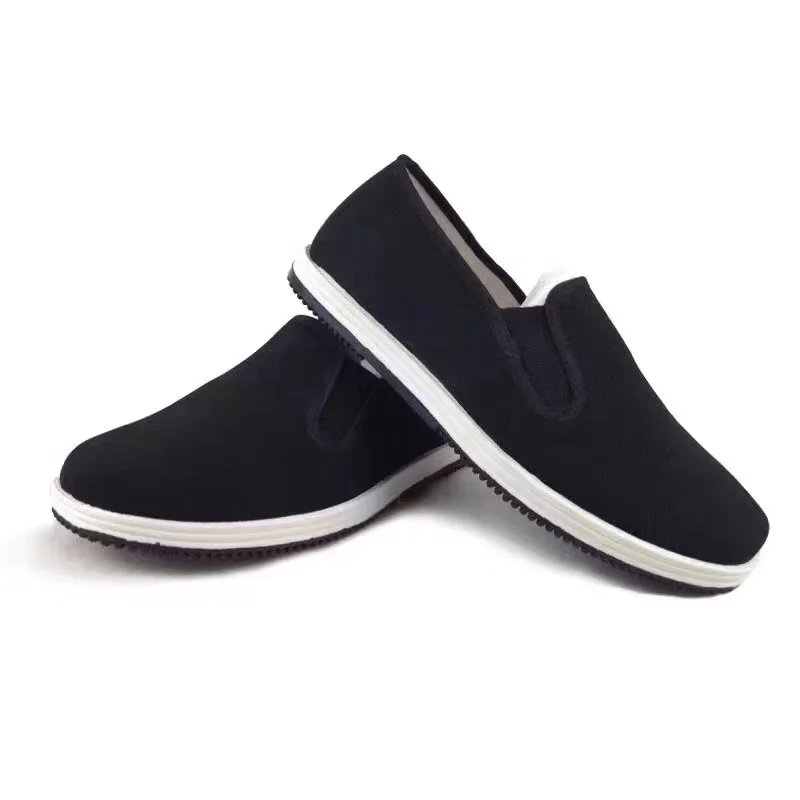 

Old Beijing New Style Cloth Shoes Thousand Layer Sole Single Cloth Men's And Women's Black Linen Sole Office Shoes