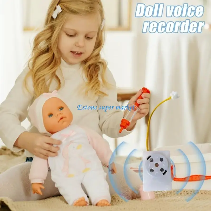 

090B Sound Recording Device For Plush Doll Quick Record Porable Voice Message Recorder For Holiday Gift Kids Adult Favor