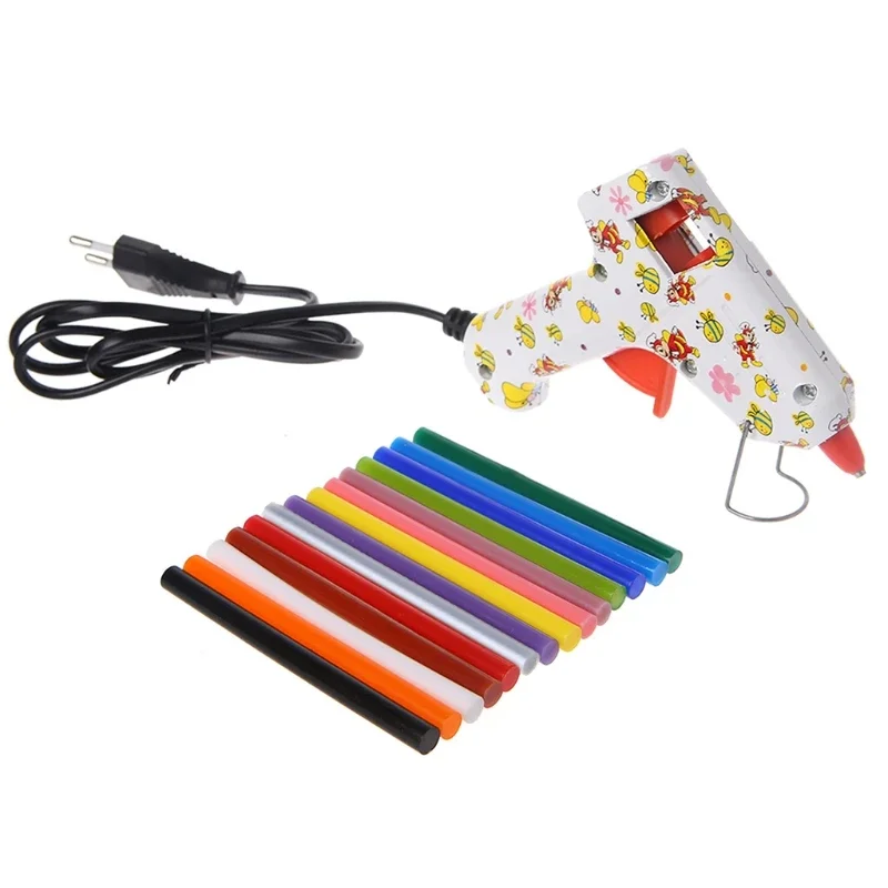 5 pz Ceralacca Busta Trasparente Hot-melt Pistola Colla per Pistola Calore Pistola Adesivo Strumento Riparazione In