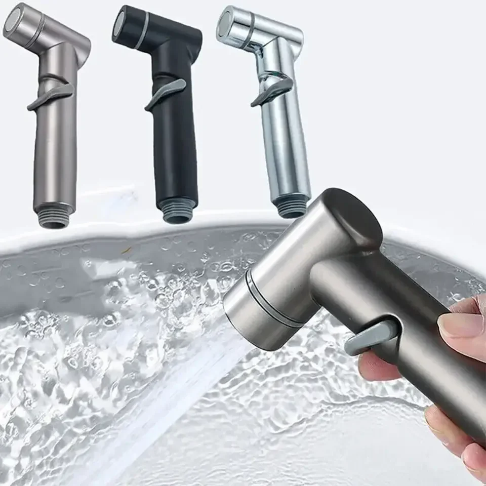 

Handheld Bidet Sprayer Household Toilet Faucet Washer High-Pressure Sprayer Head Bidet Shower Kit Cleaning Watering Nozzle