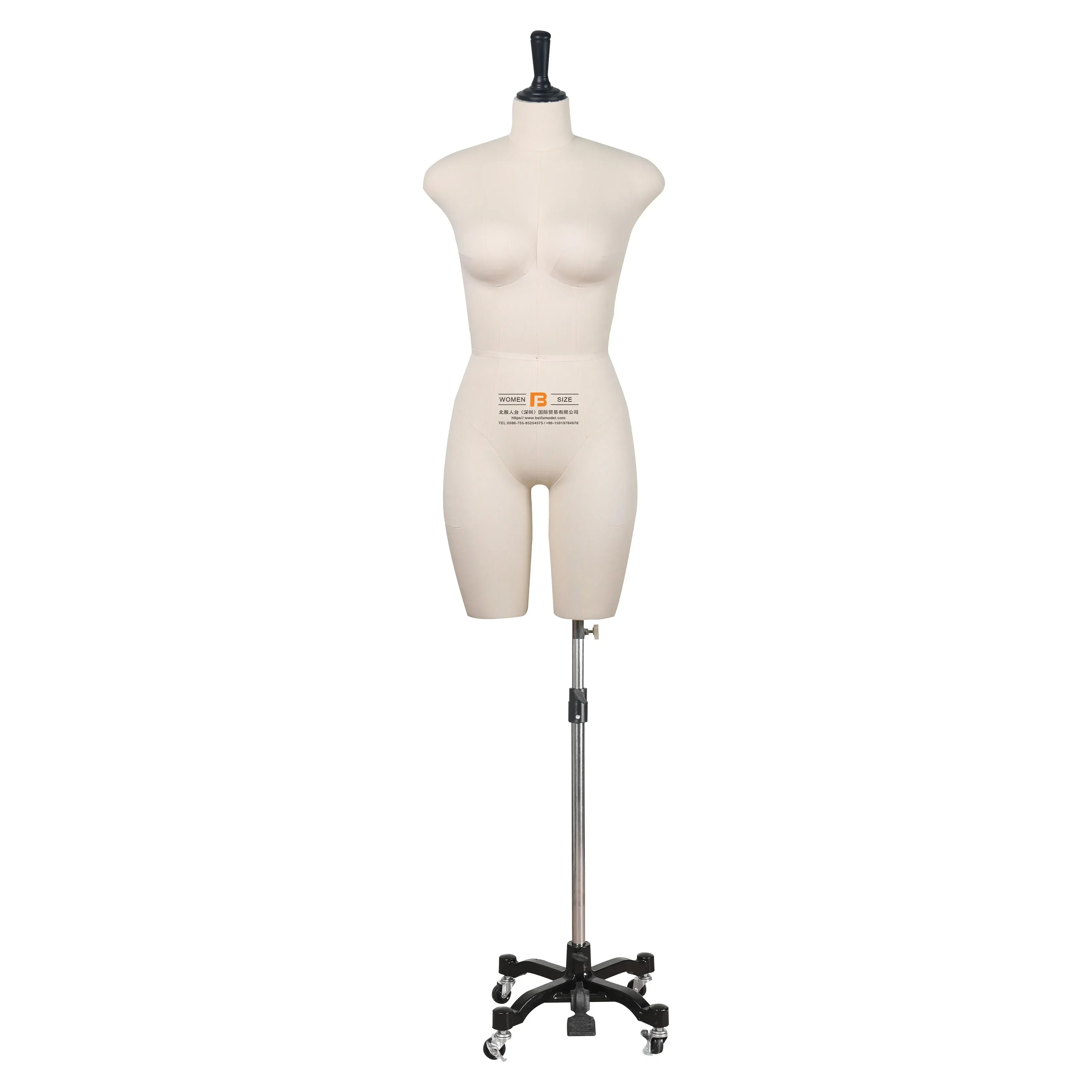 US size dress lingerie model 34B36C for hanging clothes with three-dimensional cutting for women