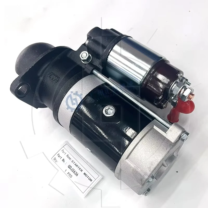 

24 В QDX265F QDJ2636 Стартер QDJ2636A Стартер Qdj1308 Qd1332 Qd100c3 Стартер для запасных частей трактора